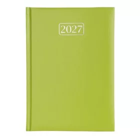   Naptár, tervező, A5, napi, VICTORIA OFFICE Chrono, világoszöld (2027 évi) (NVNA5VZ)