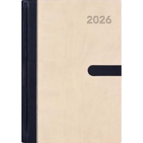   Naptár, tervező, A5, heti, DAYLINER Winner, bézs (NWA5HBU)