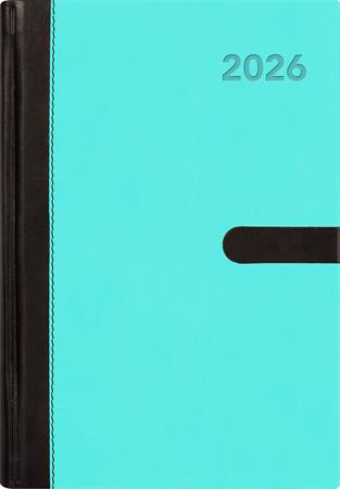 Naptár, tervező, A5, heti, DAYLINER, Winner, kék (NWA5HKU)