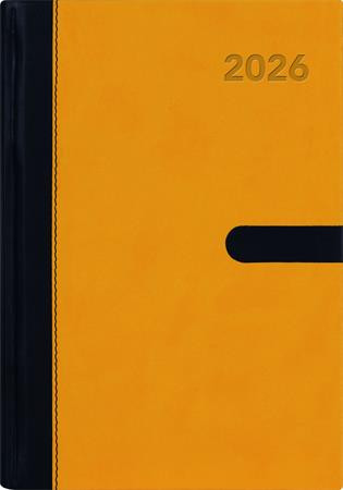 Naptár, tervező, A5, heti, DAYLINER Winner, sárga (NWA5HSU)