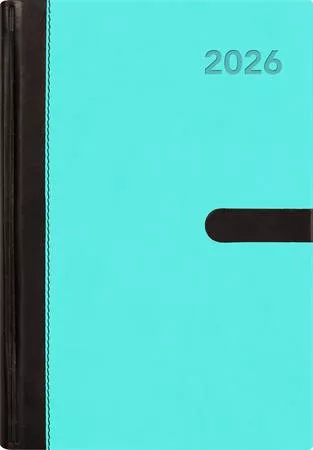 Naptár, tervező, A5, napi, DAYLINER, Winner, kék (NWA5NKU)