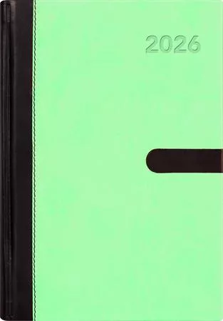 Naptár, tervező, A5, napi, DAYLINER Winner, menta (NWA5NMU)