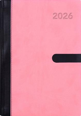 Naptár, tervező, A5, napi, DAYLINER, Winner, pink (NWA5NPIU)