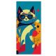 Zsebnaptár, fekvő elrendezésű, DAYLINER, Colors Astro Cat (NZSCAC)