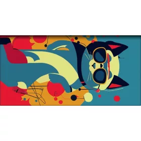   Zsebnaptár, fekvő elrendezésű, DAYLINER, Colors Astro Cat (NZSCACU)