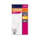 LED izzó, E27, gömb, A60, 8,5W, 806lm, 2700K (MF), OSRAM Value (OLEDE2704)