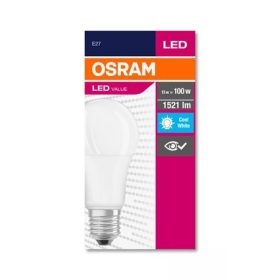   LED izzó, E27, gömb, A60, 13W, 1521lm, 4000K (HF), OSRAM Value (OLEDE2707)