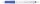 Golyóstoll, 0,32 mm, nyomógombos, PILOT Acroball Pure White, kék (PACPWK)