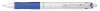 Golyóstoll, 0,32 mm, nyomógombos, PILOT Acroball Pure White, kék (PACPWK)