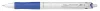 Golyóstoll, 0,32 mm, nyomógombos, PILOT Acroball Pure White, kék (PACPWK)