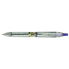   Golyóstoll, 0,27 mm, nyomógombos, PILOT B2P EcoBall, kék (PB2EBPGK)
