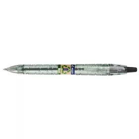   Golyóstoll, 0,27 mm, nyomógombos, PILOT B2P EcoBall, fekete (PB2PEBGFK)