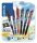 Rollertoll készlet, 0,35 mm, nyomógombos, PILOT Frixion Ball/Frixion Ball Plus, 3különböző szín+One Piece matrica (PBLI449522)