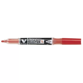   Táblamarker, 1,3 mm, EF, kúpos, PILOT V-Board Master S, piros (PBMTEFP)