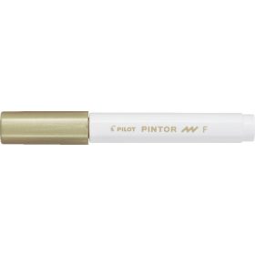 Dekormarker, 1 mm, PILOT Pintor F, arany (PDMPTFA)