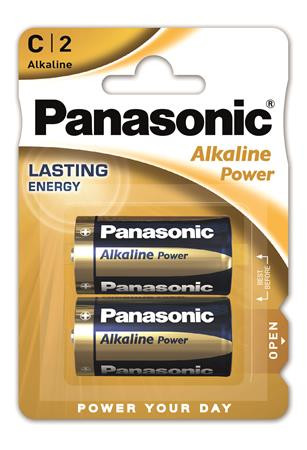 Elem, C baby, 2 db, PANASONIC Alkaline power (PEBC2)