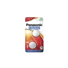 Gombelem, CR2032, 2 db, PANASONIC (PECR2032)