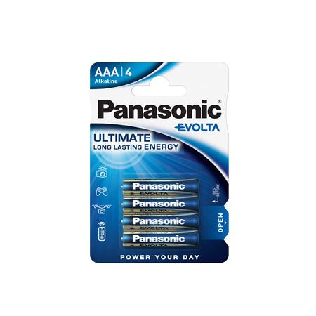 Elem, AAA mikro, 4 db, PANASONIC Evolta (PEEVAAA4)