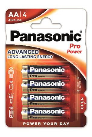 Elem, AA ceruza, 4 db, PANASONIC Pro power (PEGAA4)