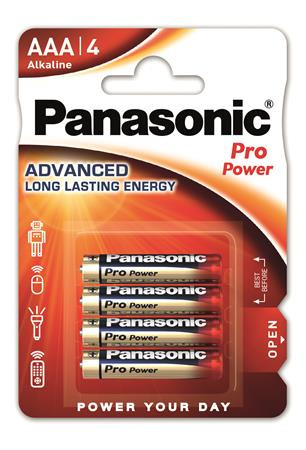 Elem, AAA mikro, 4 db, PANASONIC Pro power (PEGAAA4)