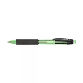   Golyóstoll, 0,35 mm, nyomógombos, PENTEL Kachiri BK457, zöld (PENBK457Z)