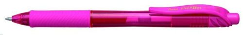 Zseléstoll, 0,35 mm, nyomógombos, PENTEL EnerGelX BL107, rózsaszín (PENBL107R)