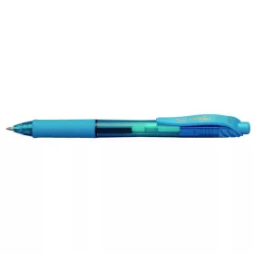   Zseléstoll, 0,35 mm, nyomógombos, PENTEL EnerGelX BL107, világoskék (PENBL107VK)