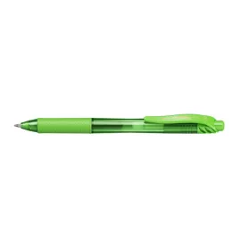   Zseléstoll, 0,35 mm, nyomógombos, PENTEL EnerGelX BL107, világoszöld (PENBL107VZ)