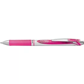   Zseléstoll, 035 mm, nyomógombos, PENTEL EnerGel BL77, pink (PENBL77PX)
