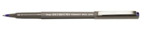 Alkoholos marker, 0,25 mm, PENTEL Document pen MR205, kék (PENMR205K)