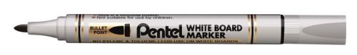 Táblamarker, 4,2 mm, kúpos hegy, PENTEL, fekete (PENMW85AE)