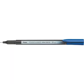 Tűfilc, 0,4 mm, PENTEL Pointliner, sötétkék (PENS40C)