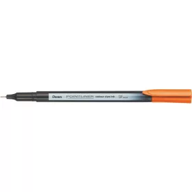 Tűfilc, 0,4 mm, PENTEL Pointliner, narancssárga (PENS40F)