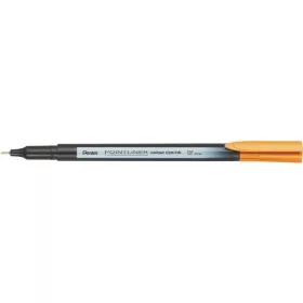   Tűfilc, 0,4 mm, PENTEL Pointliner, sunset narancs (PENS40F3)