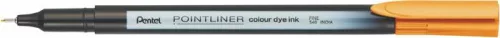 Tűfilc, 0,4 mm, PENTEL Pointliner, sunset narancs (PENS40F3)