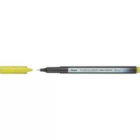 Tűfilc, 0,4 mm, PENTEL Pointliner, limezöld (PENS40K2)