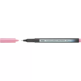   Tűfilc, 0,4 mm, PENTEL Pointliner, babarózsaszín (PENS40P2)