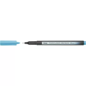 Tűfilc, 0,4 mm, PENTEL Pointliner, tengerkék (PENS40S2)