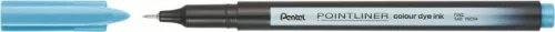 Tűfilc, 0,4 mm, PENTEL Pointliner, tengerkék (PENS40S2)