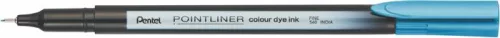 Tűfilc, 0,4 mm, PENTEL Pointliner, türkizkék (PENS40S3)