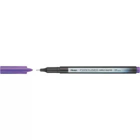 Tűfilc, 0,4 mm, PENTEL Pointliner, ibolyalila (PENS40V3)