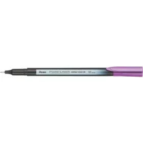 Tűfilc, 0,4 mm, PENTEL Pointliner, mályvalila (PENS40V4)