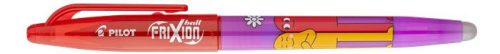 Rollertoll, 0,35 mm, törölhető, kupakos, PILOT Frixion Ball Friends, lila (PFBFL)