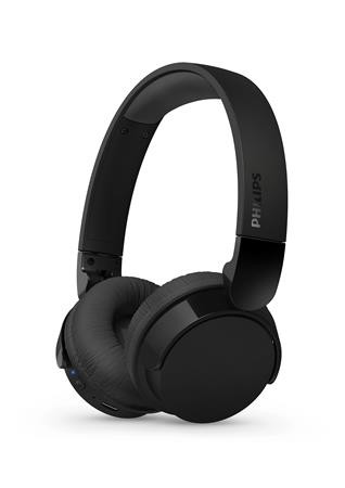 Fejhallgató, vezeték nélküli, Bluetooth 5.3, PHILIPS TAH3209, fekete (PFH3209BK)