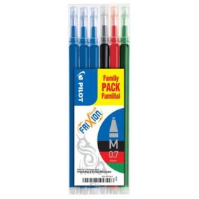   Rollertoll betét, 0,35 mm, törölhető, PILOT Frixion Ball/Clicker, 4 vegyes szín (PFRBV2V4)