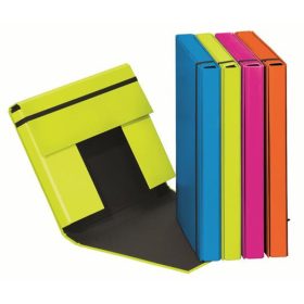   Füzetbox, A5, 40 mm, karton, PAGNA Trend, vegyes színek (PG2110300)