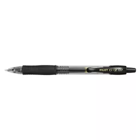   Zseléstoll, 0,32 mm, nyomógombos, PILOT G-2, fekete (PG27B)
