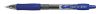Zseléstoll, 0,32 mm, nyomógombos, PILOT G-2, kék (PG27L)