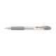 Zseléstoll, 0,32 mm, nyomógombos, PILOT G-2 Metallic, ezüst (PG2MZSE)