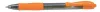 Zseléstoll, 0,32 mm, nyomógombos, PILOT G-2, narancssárga (PG2ZS7N)